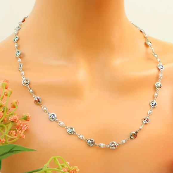 "New Beautiful Design Necklace Chain for Women/Girls, Gift, N575 - Picture 1 of 10